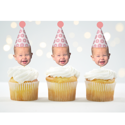 Sweet One Cupcake Topper – Ice Cream Birthday Theme for 1st Birthday