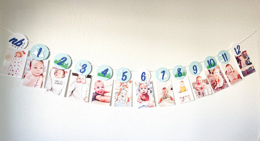 Hole in One Golf Birthday Bundle – High Chair - Photo Banner - Cake Topper